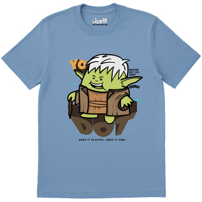 Dudli Graphic Tees YoDot - Sky - regular_fit