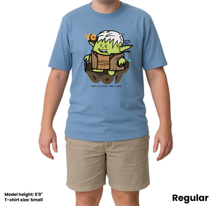 Dudli Graphic Tees YoDot - Sky - regular_fit