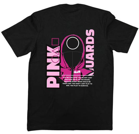 Dudli Graphic Tees - Pink Guards - Dollhouse - regular_fit