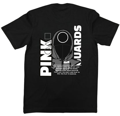 Dudli Graphic Tees - Pink Guards - Masked - regular_fit