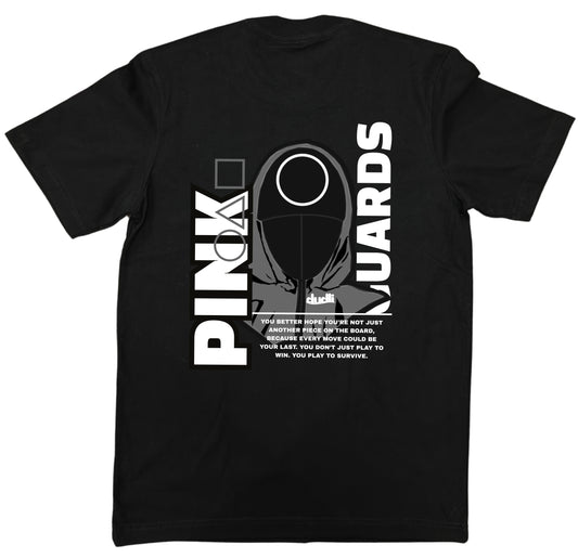 Dudli Graphic Tees - Pink Guards - Masked - regular_fit