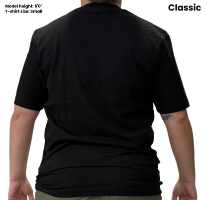 Dudli Playful Graphic Tshirts - model back - regular_fit