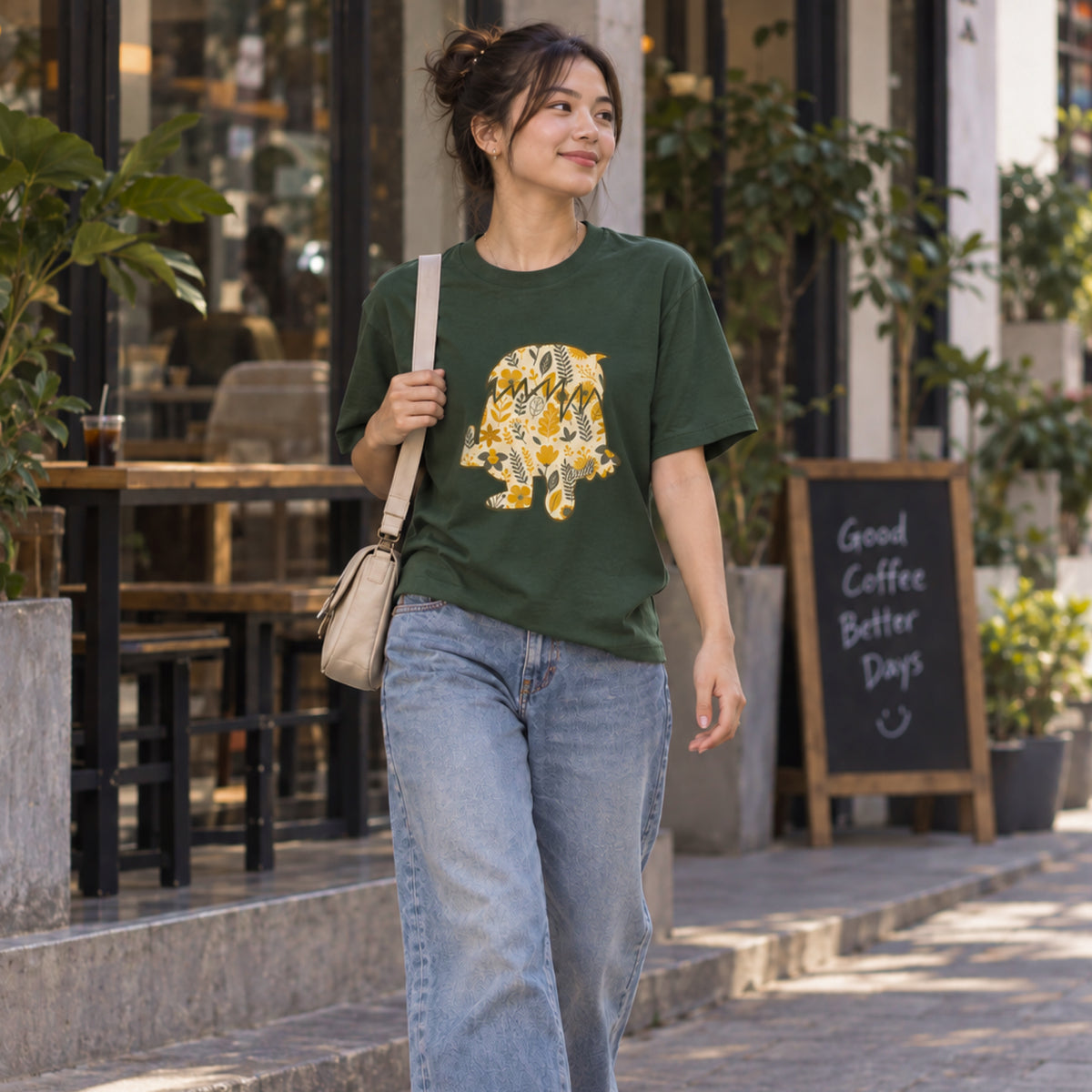 Dudli Graphic Tshirts - Where's Dot - Calm - regular_fit