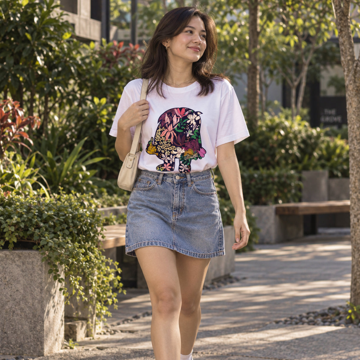 Dudli Graphic Tshirts - Where's Dot - Dark Jungle - oversized_fit