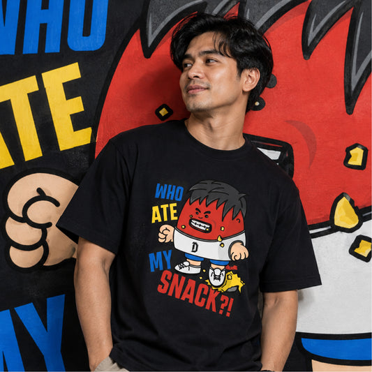 Dudli Graphic Tees - Who Ate It? (MAD Dot) - regular_fit oversized_fit
