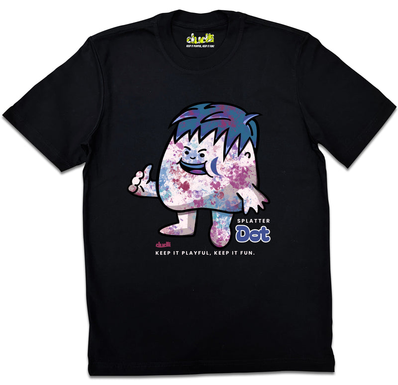 Splatter Dot - Black