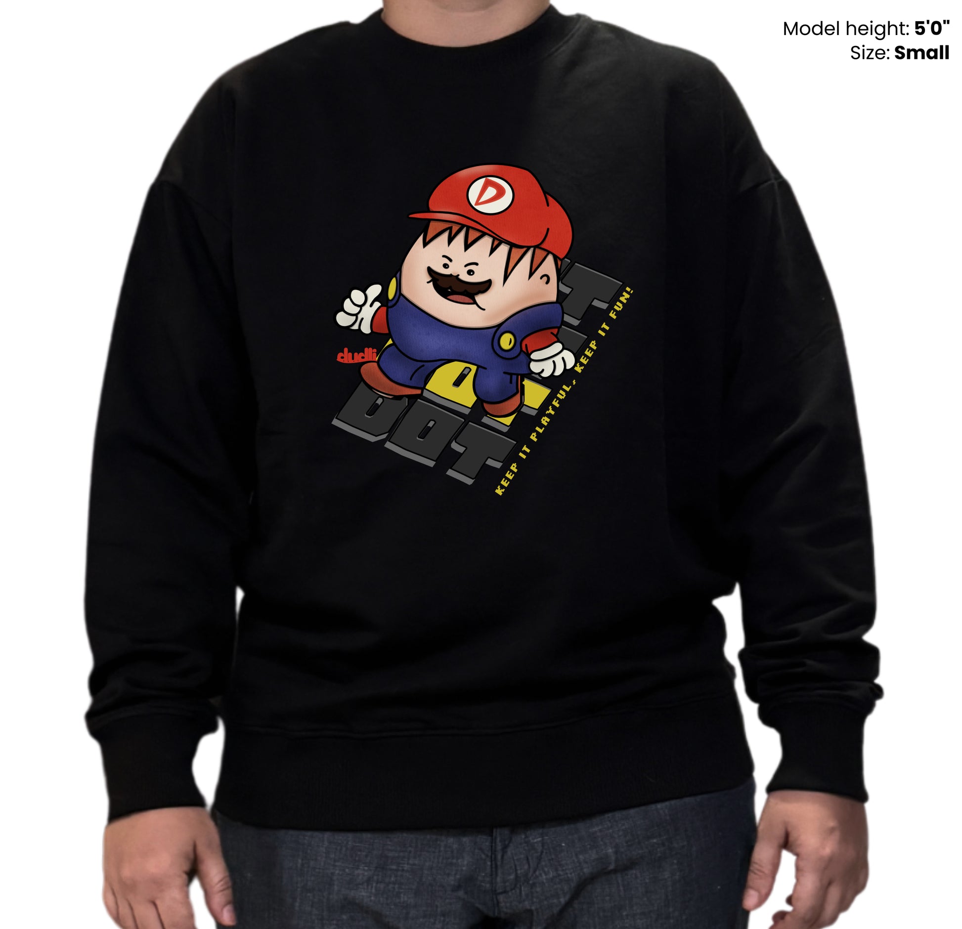 Dudli Graphic Sweatshirt - Super Dot - Nostalgia (Dot Lab)