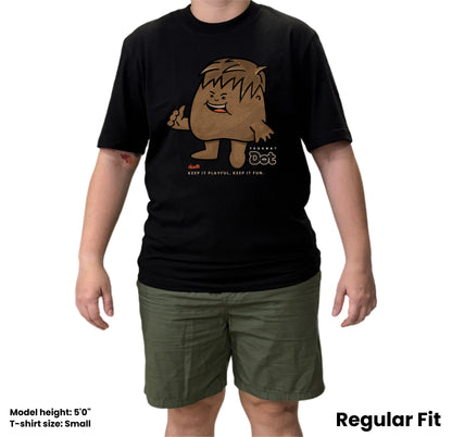 Dudli Playful Graphic Tshirts - Dot Lab Tsoknat Dot - regular_fit