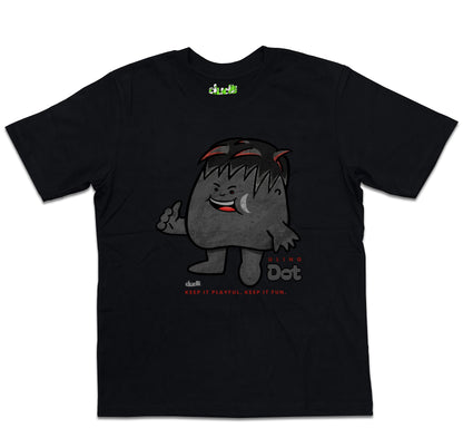 Dudli Playful Graphic Tshirts - Dot Lab Uling Dot - oversized_fit