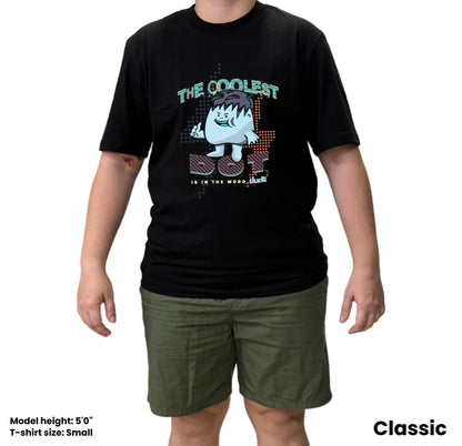 Dudli Playful Graphic Tshirts - The Coolest Dot - Turbo Blue - regular_fit