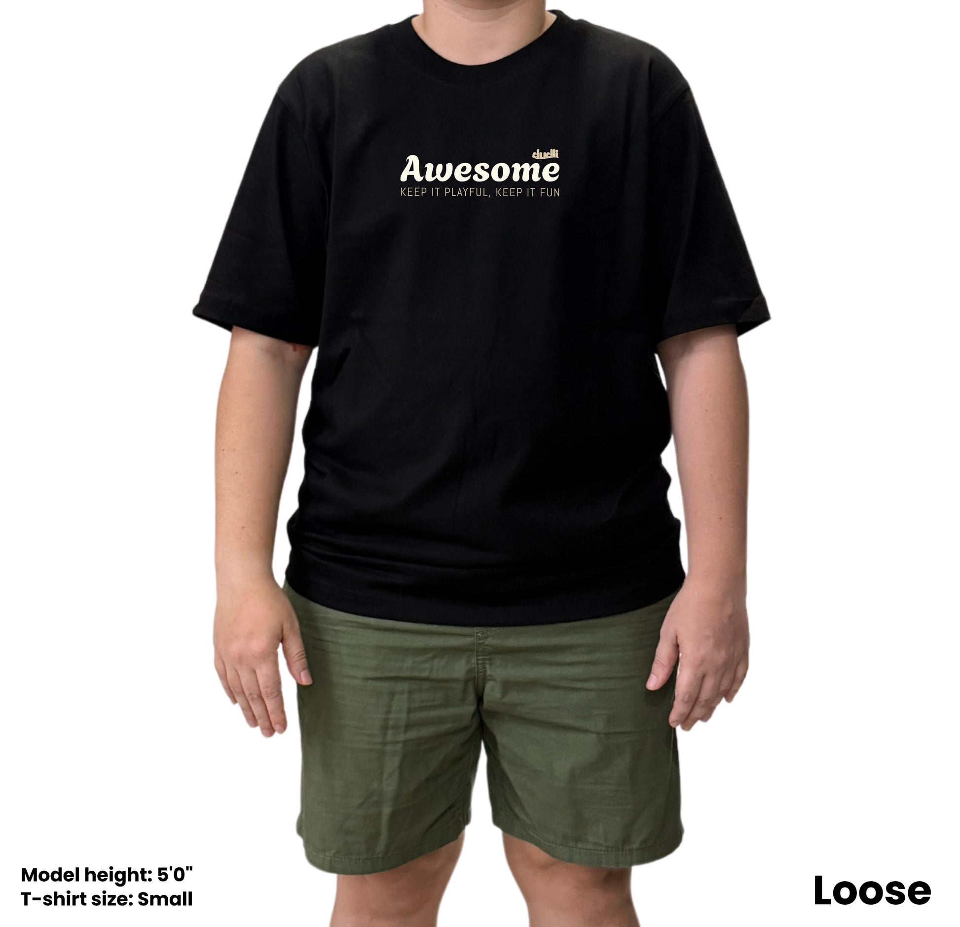 Dudli Playful Graphic Tshirts - Drifti - Awesome - oversized_fit