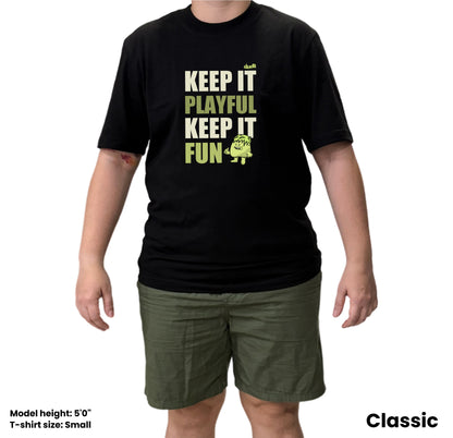 Dudli Playful Graphic Tshirts - KIPKIF - Bold Lime - regular_fit