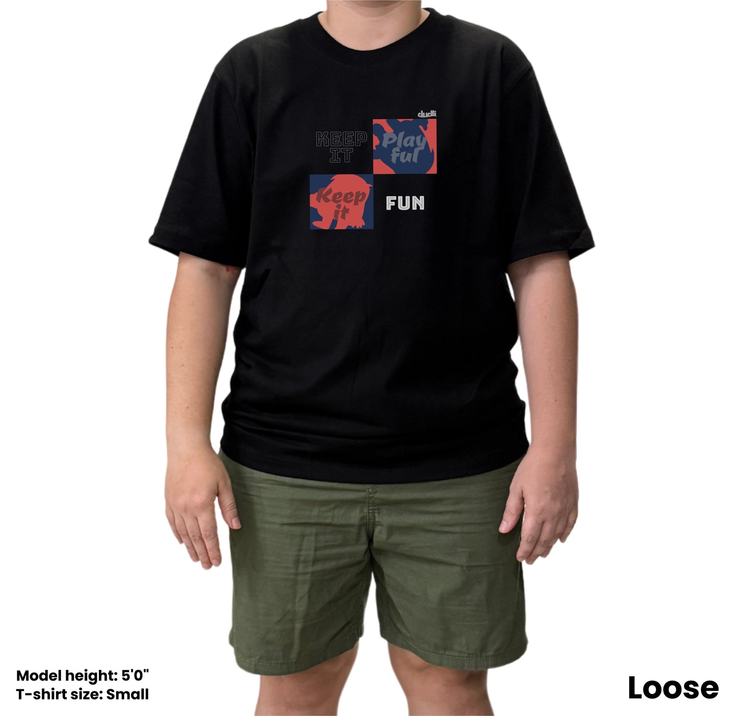 Dudli Playful Graphic Tshirts - KIPKIF - Duo - oversized_fit