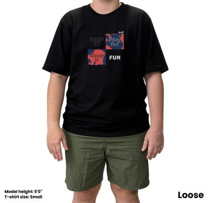 Dudli Playful Graphic Tshirts - KIPKIF - Duo - oversized_fit