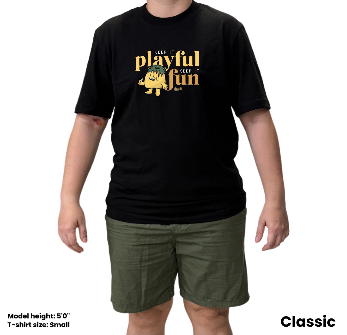 Dudli Playful Graphic Tshirts - KIPKIF - Sunny Mint - regular_fit