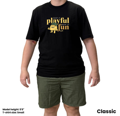 Dudli Playful Graphic Tshirts - KIPKIF - Sunny Mint - regular_fit