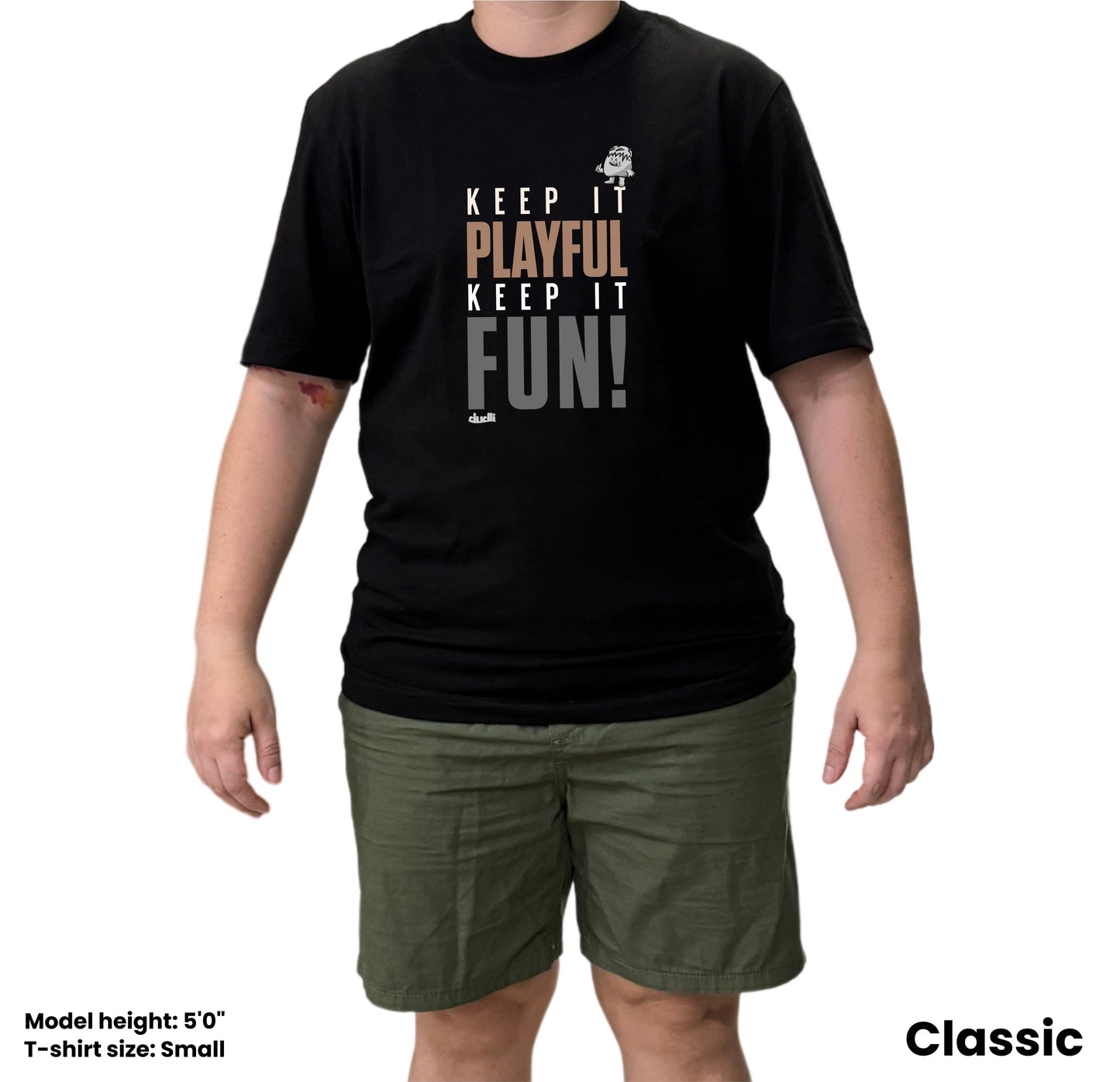 Dudli Playful Graphic Tshirts - KIPKIF - Warm Drift - regular_fit