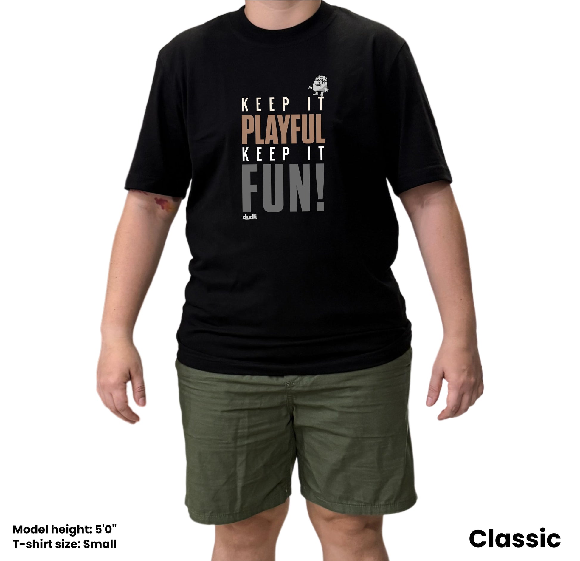 Dudli Playful Graphic Tshirts - KIPKIF - Warm Drift - regular_fit