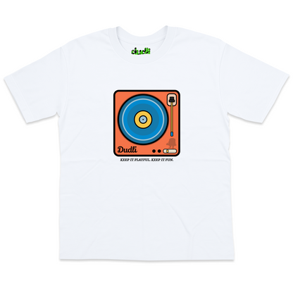 Dudli Graphic Tees Playful Loop - Disco oversized_fit