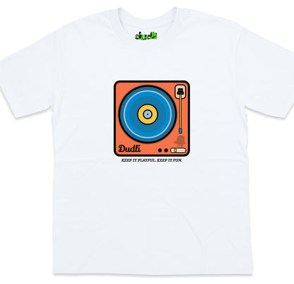 Dudli Graphic Tees Playful Loop - Disco oversized_fit