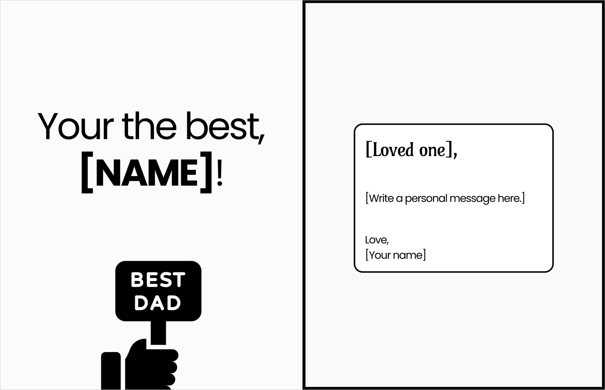 Dudli Greeting Card - Father's Day