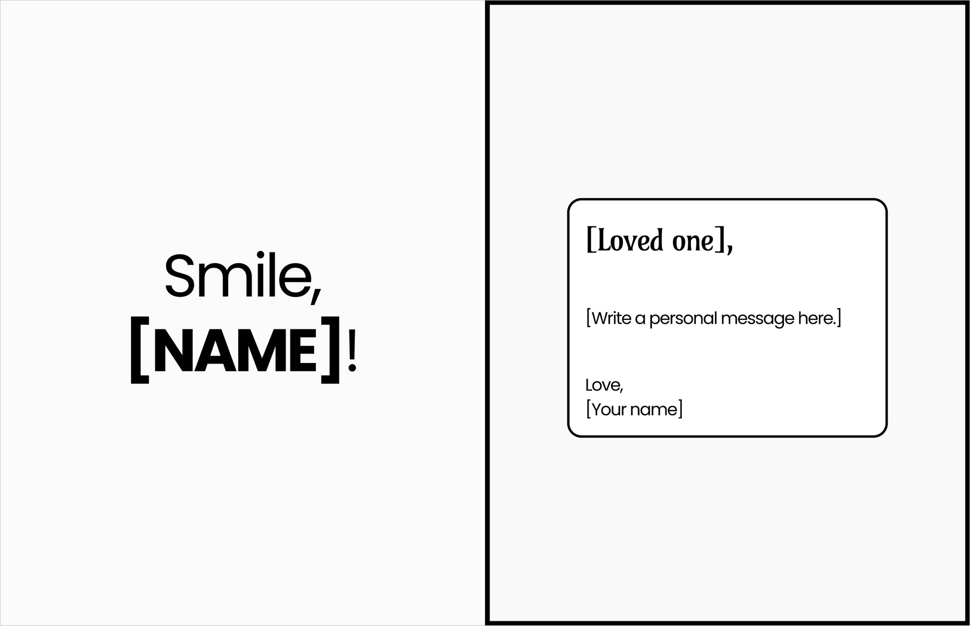 Dudli Greeting Card - Just Feeling Thoughtful