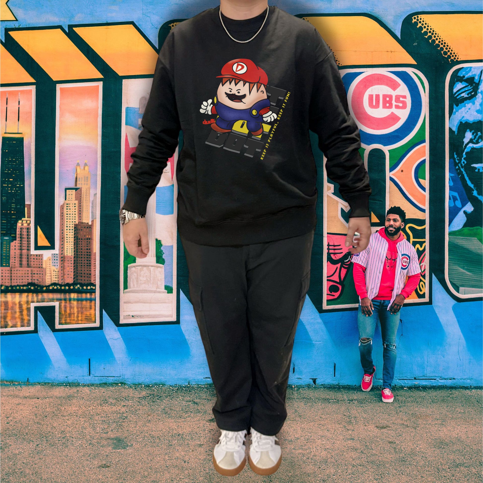 Dudli Graphic Sweatshirt - Super Dot - Nostalgia (Dot Lab)