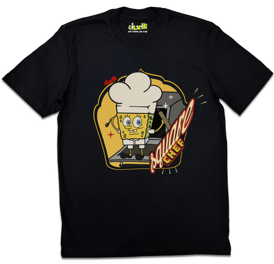 Dudli Playful Graphic Tshirts - Chefy - Square Chef - Pastry - regular_fit