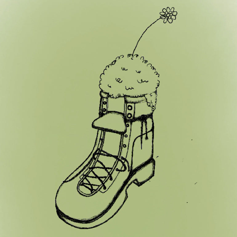 Dudli Graphic Tees - Boot - sketch
